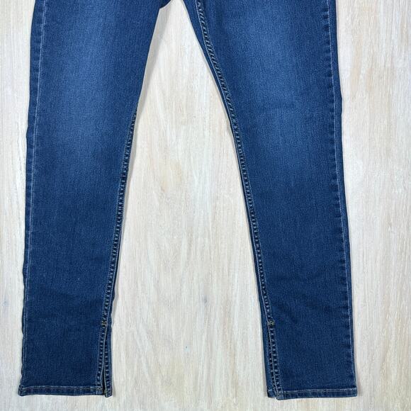 Levi's 311 Shaping Skinny Blue Dark Wash Denim Casual Stretch Jeans Women's 33 - Picture 5 of 16